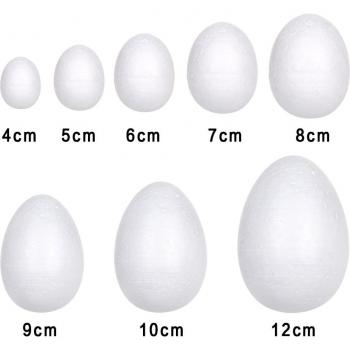 Decoración Esponjosa de Huevos Navideños