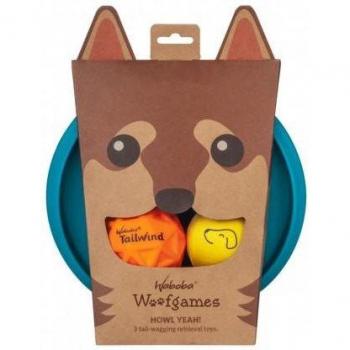 WoofPack Hondenballen Trio – Bruine OneSize