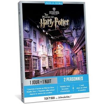 Coffret cadeau séjour Harry Potter Studio avec nuit d'hôtel pour 2 adultes