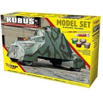 Modèle Kubus Warszawa 1944 : Camion blindé d’insurrection – Kit Mirage Hobby