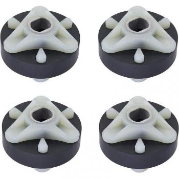 Paquet 4 accouplements moteur à entraînement direct 285753A – Noyau métallique, pièces de rechange pour ronds Whirlpool & Kenmore