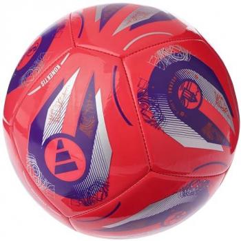 Adidas Women’s Euro25 Club Ball – Red/Pantone/Metallic Silver