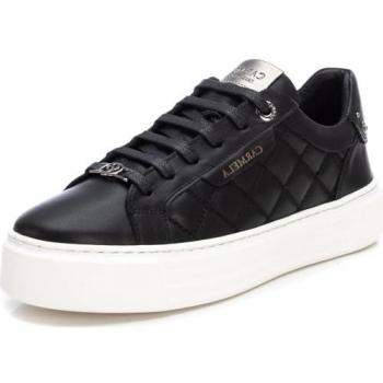 Zapatillas de Piel Carmela para Mujer, Color Negro, Talla 41
