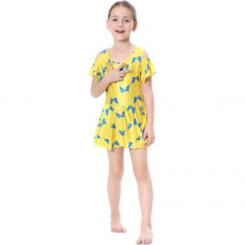 Traje de baño de dos piezas estilo musulmán