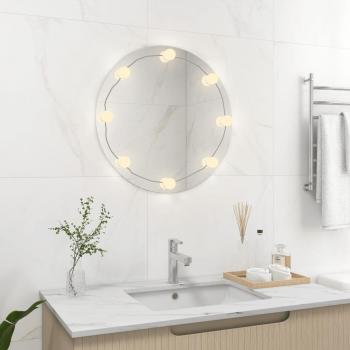 LED Round Wall Mirror with Lights