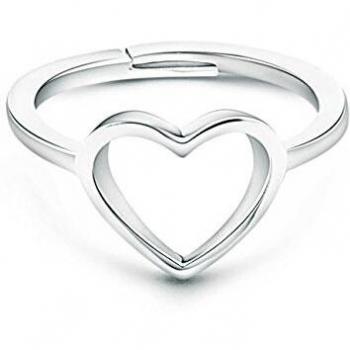 Bague Cœur Élégante 54