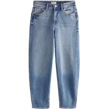 Next Jean Barrel40 R bleu foncé