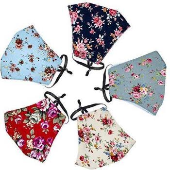 Premium Fabric Floral Face Masks