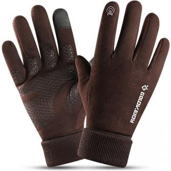 Gants chauds pour homme respectueux de la peau