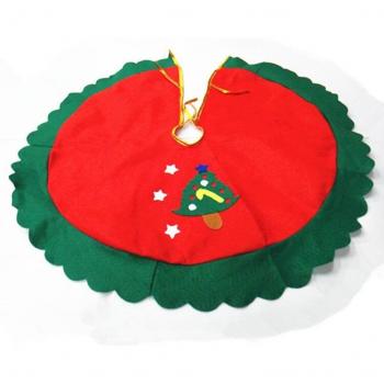 Jupe d'arbre de Noël 60 cm avec autocollants décoratifs
