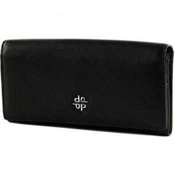 Picard Black Genuine Leather Woman's Wallet, 19 cm
