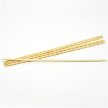 Herramientas de Tejido DoreenBeads 20cm Agujas de Bambú