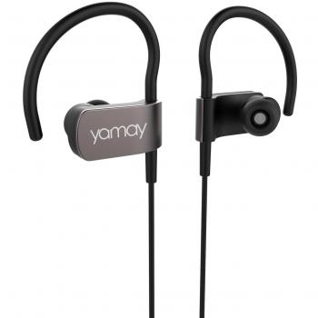 YAMAY Bluetooth 4.1 Ohrhörer mit Mikrofon – Drahtloses Fitness-Headset