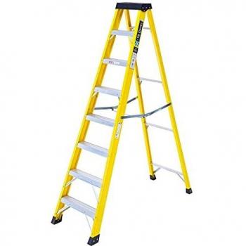 TB Davies Electricians Fibreglass Swingback Step Ladder 10 Tread