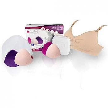 Set Curve Starter: Reggiseno nudo e 4 cuscinetti lavabili