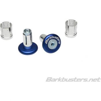 Barkbusters Boutons de guidon Bleu Anodisé