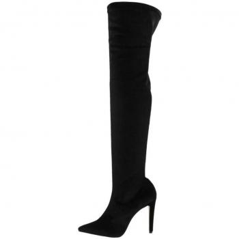 Botas de Mujer Negro Yellow Vivian