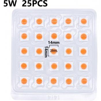 25PCS AC220V Ceramic Plant Growth LED Bulbs (3W, 5W, 7W, 9W)