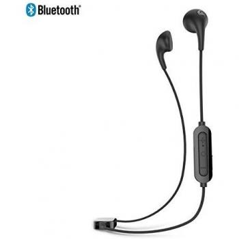 ILuv Bubble Gum Air Auriculares Bluetooth con Micrófono Negro