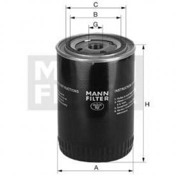 Filtro de agua de motor Mann-Filter WA 923/6