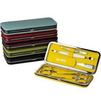 Erbe Collection Lollipop Maniküre Etui, 5-teilig Braun