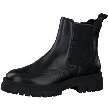 Tozzì Chelsea Black Leather Boots