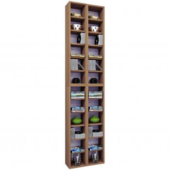 Eichen-Holz-Anbaublock VCM 912331 – 175 × 42 × 20 cm, rustikal