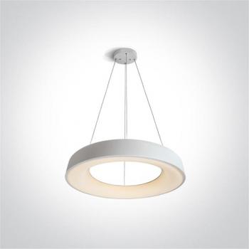 Lámpara suspendida LED 80W One Light 3000K blanca