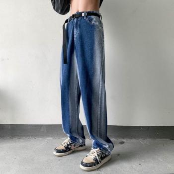 Men's Black Baggy Jeans