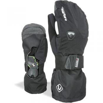 Level Gloves Wasserdichtes Warmhanscher für Männer – Schwarz, Größe 11