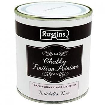 Portobello Pink Chalky Finish Paint, 500ml, by Rustins, item number CHAPP500