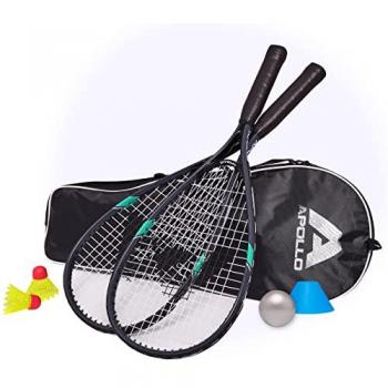 Kit de Badminton Rápido con Mochila y Raquetas, Juego Total