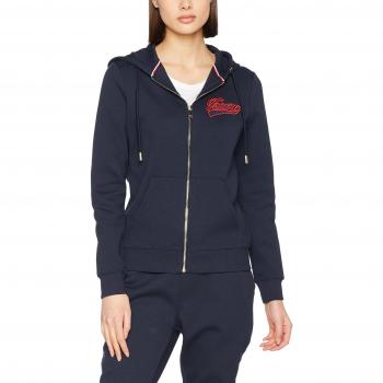 Sudadera con Capucha Tommy Hilfiger Cammy LS, Mujer, Azul (Peacoat 443), Talla 38