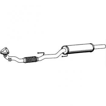 VEGAZ SKS-76 Sistema de Escape Dianteiro