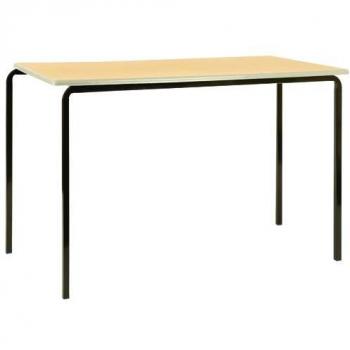 Jemini MDF Edged Classroom Table 1200x600x710mm Beech/Silver (Pack of 4)