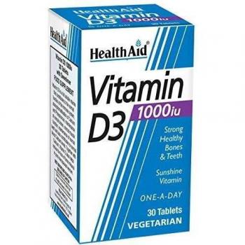 HEALTH AID VITAMINA D3 1000UI (30 COMP)