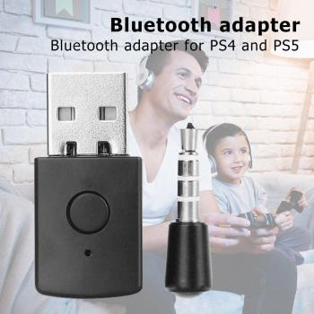 Receptor y transmisor Bluetooth USB para consolas PS4 y PS5