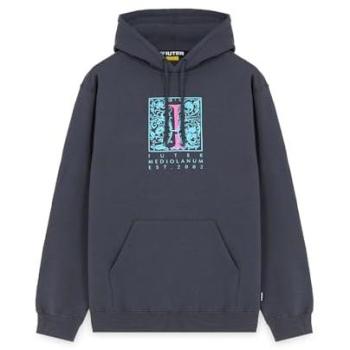 Sweat-shirt à capuche Mediolanum Asphalte pour hommes