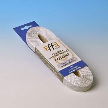 Cintino Effe Cotone Avana Grigio 22 mm 27 m 5,5 cm