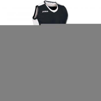 Large Joma Space Men's Basketball Striped Top – Black & White