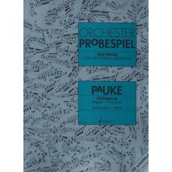 Partitions classique SCHOTT ORCHESTER-PROBESPIEL