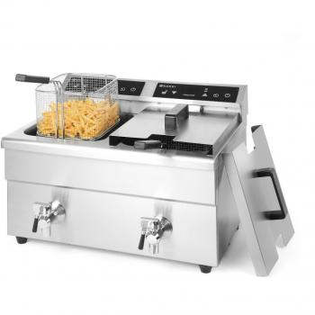 Friteuse Pro Induction Hendi 16L – Robinet d’Évacuation