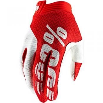 Motocross Itrack Guantes Blanco y Rojo (2XL) 100%