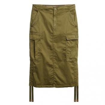 Falda Midi Cargo para Mujer Superdry W7210368A
