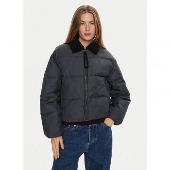 Calvin Klein Jeans Jacke Aviator Schwarz für Damen Relaxed Fit