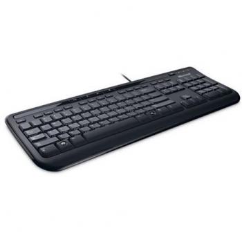 Clavier Microsoft 600 filaire Noir AZERTY