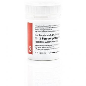 SCHÜSSLER ADLER PHARMA FERRUM PHOSPHORICUM NR. 3 D12 TABLETTEN