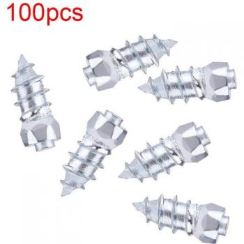 100 Stuks 6mm x 15mm Band Studs voor Anti-Slip Gebruik