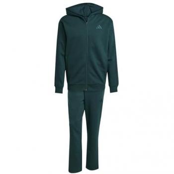 Capucha Deportiva adidas 3S FL – Verde Menta, Hombre, M