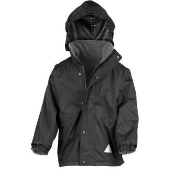 StormWave Reversible Outdoor Jacket – Black, 11‑12